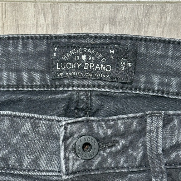 LUCKY BRAND LOLITA SKINNY Black Wash Low Rise Skinny Stretch Jeans 4 / 27 - Picture 6 of 12